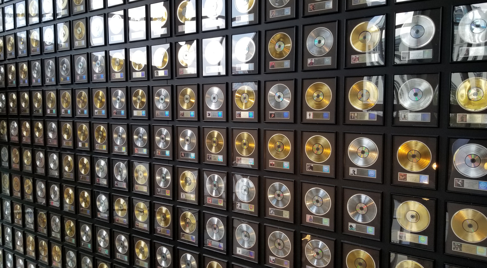 Country Music Awards Wall